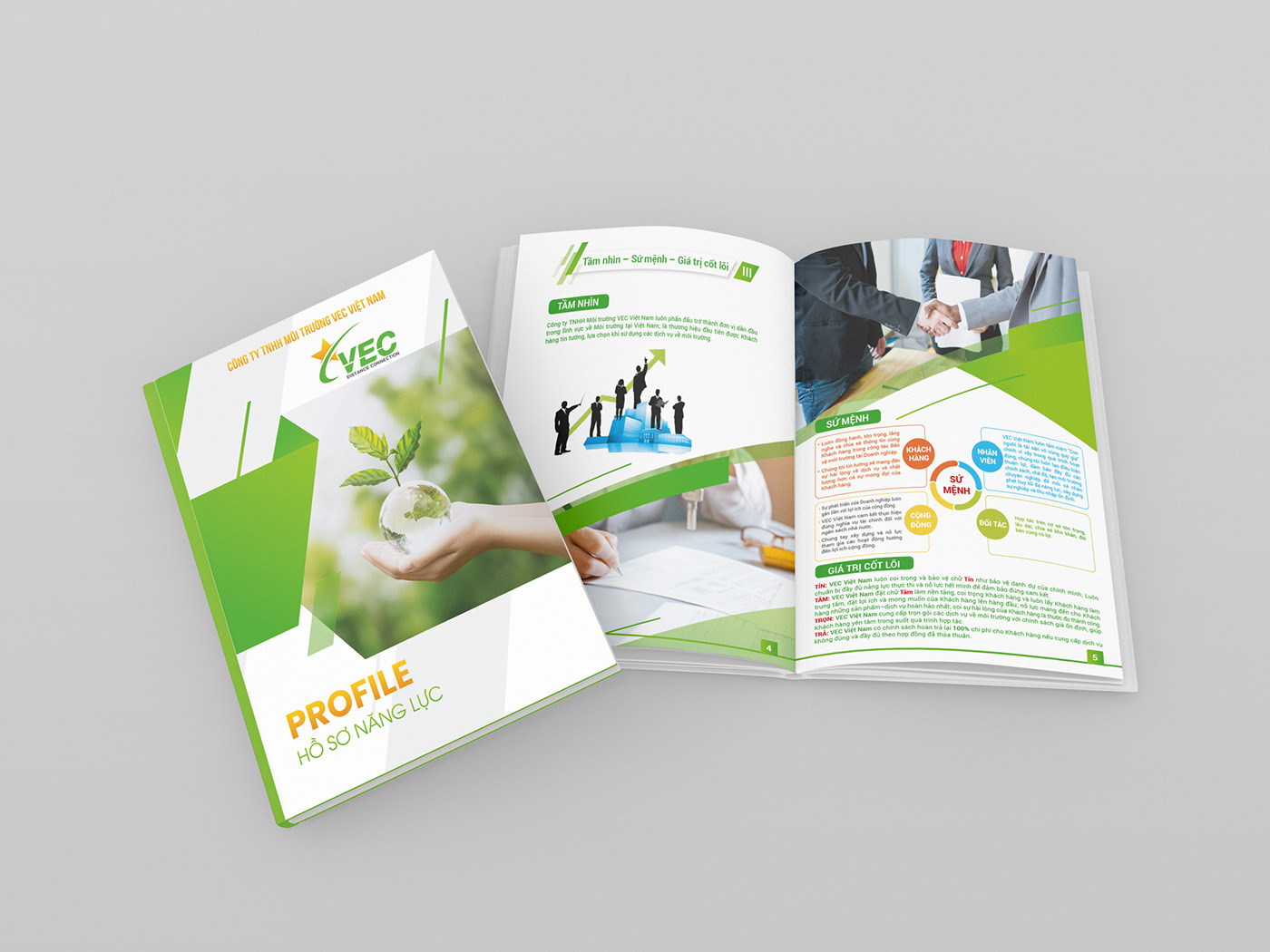 hồ sơ năng lực công ty môi trường vec
