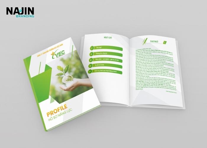 mẫu thiết kế hồ sơ năng lực