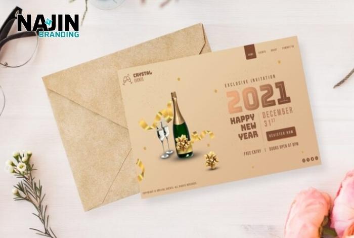 Thiết kế thiệp mừng năm mới