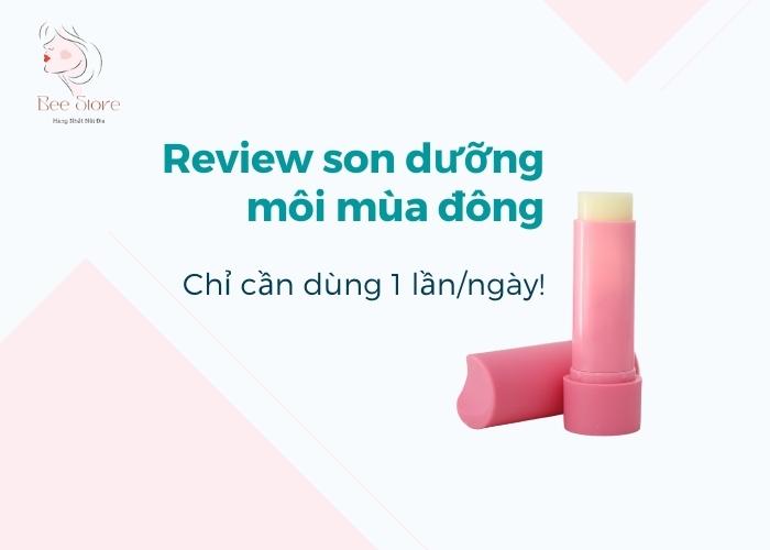 son dưỡng môi mùa đông