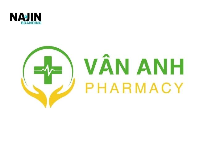 Mẫu logo nhà thuốc Vân Anh Pharmacy
