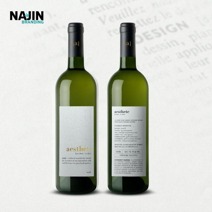 thiết kế tem nhãn rượu