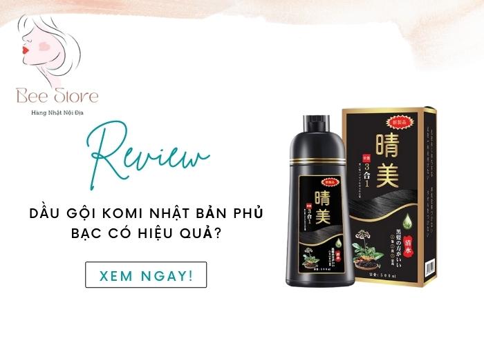 dầu gội komi nhật bản