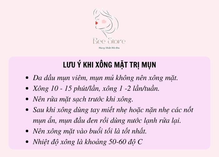 xông mặt như thế nào