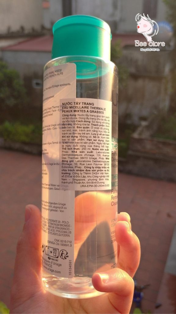 nước tẩy trang uriage 250ml