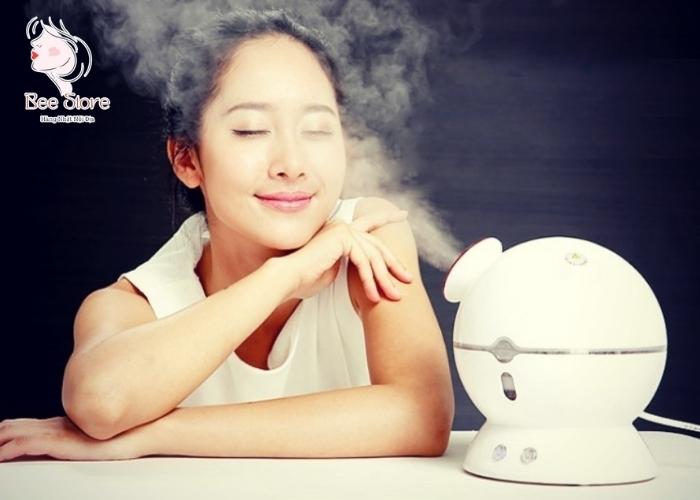  xông mặt trị mụn tại nhà