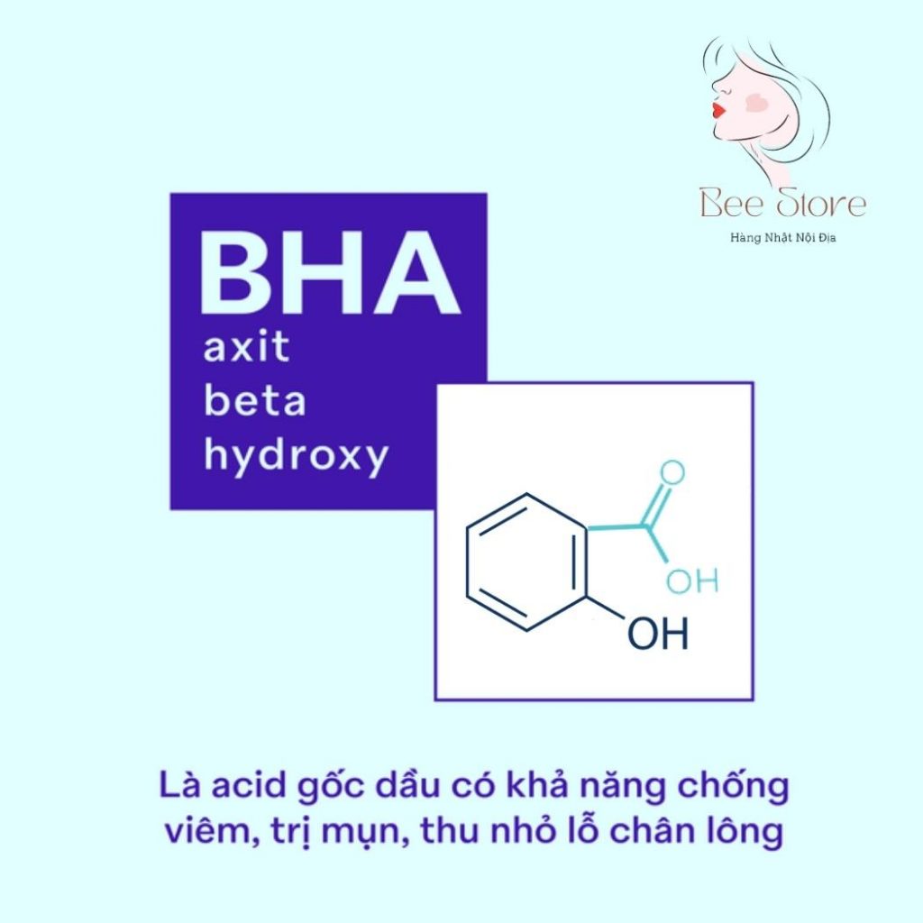 bha là gì trong mỹ phẩm  