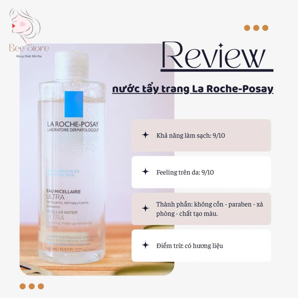 nước tẩy trang roche posay