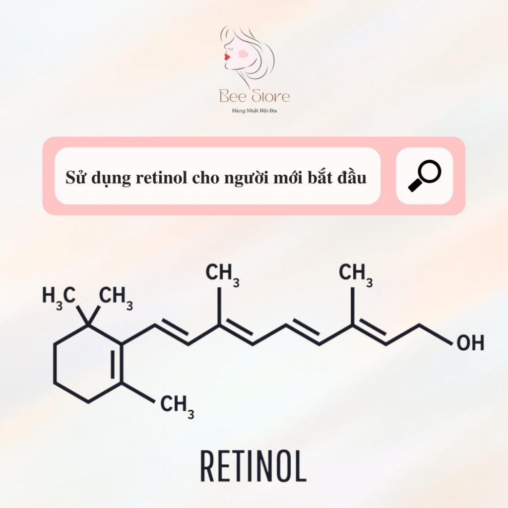 sử dụng retinol cho người mới bắt đầu