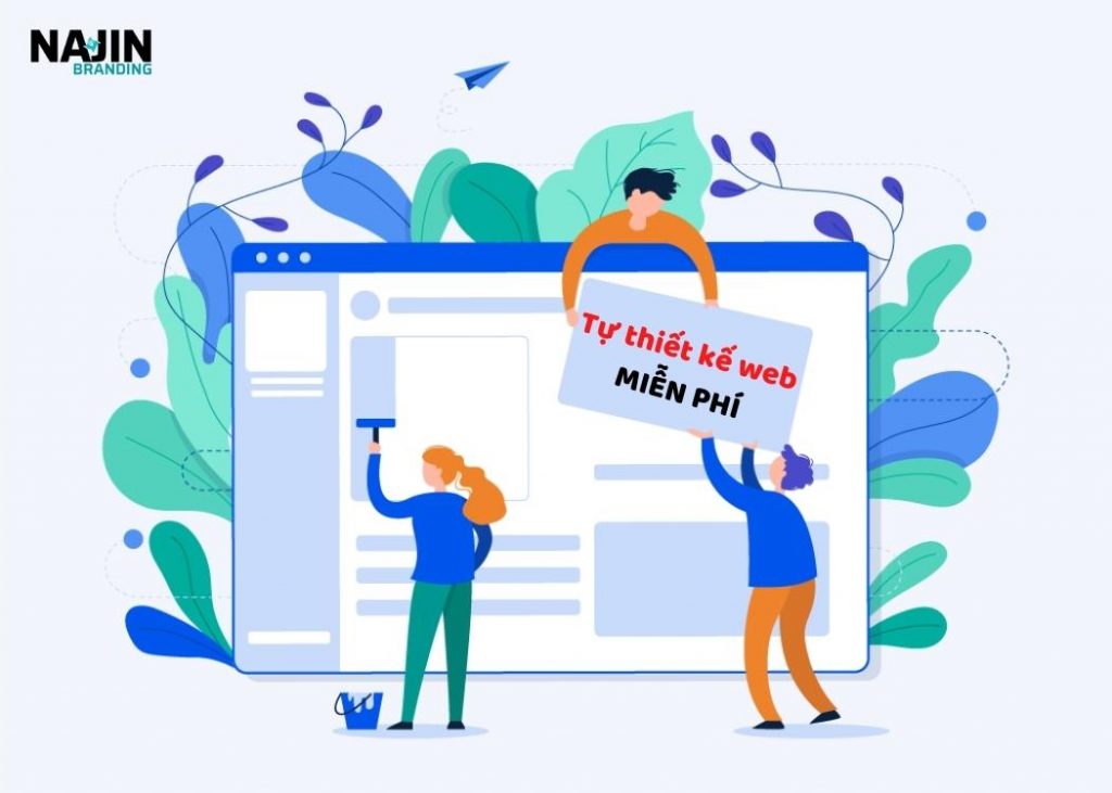tự thiết kế web miễn phí