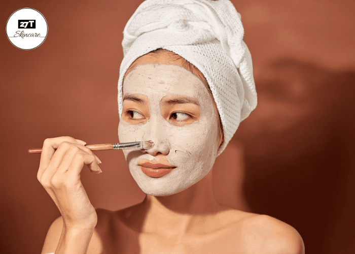 cách kiềm dầu cho da mặt vào mùa hè bằng mặt nạ đất sét