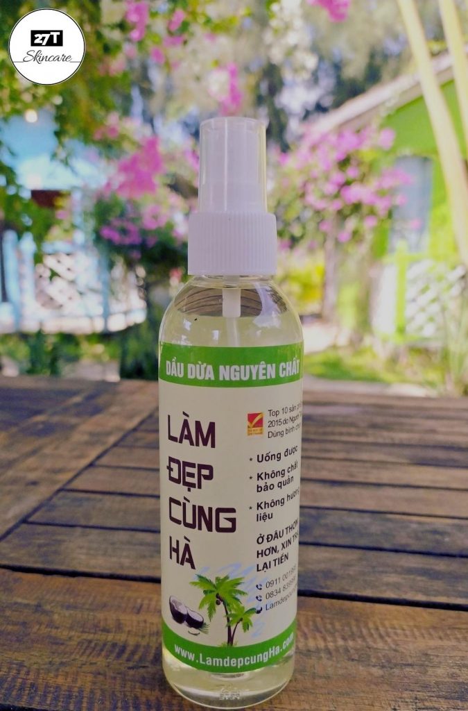 dầu dừa Làm Đẹp Cùng Hà