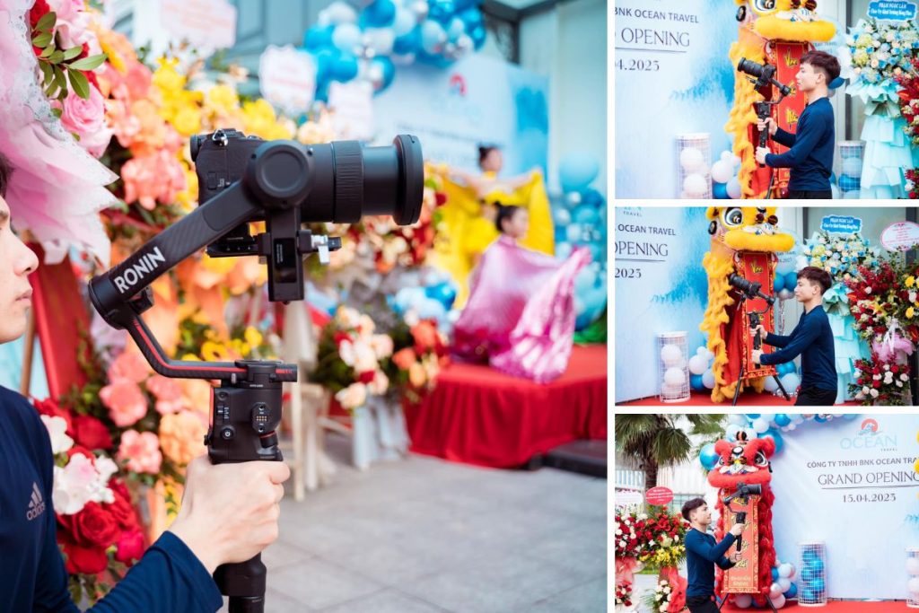Báo giá quay phim chụp hình sự kiện