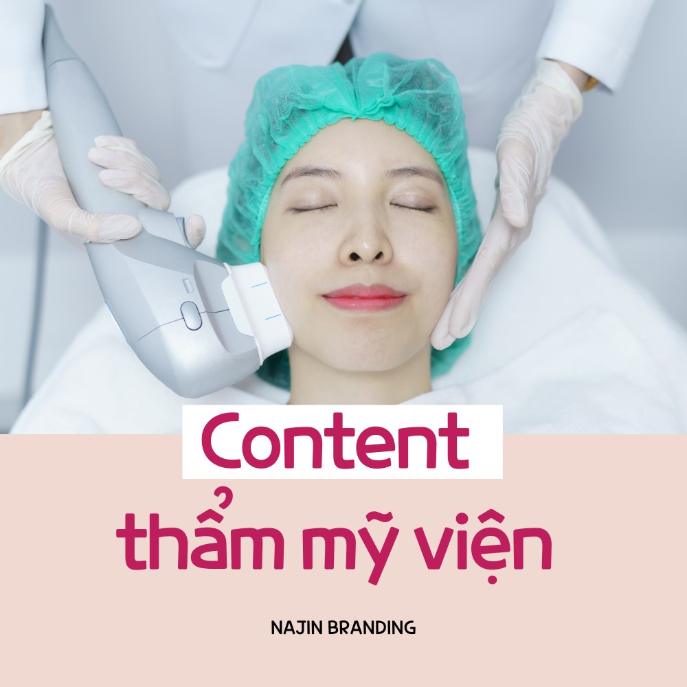 content thẩm mỹ viện